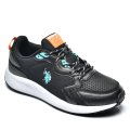 U.S. POLO ASSN, PANTOFI SPORT BLACK ROMULUS