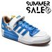 Adidas m&m's forum low 84, pantofi sport white blue