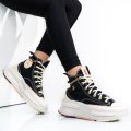 CONVERSE, SNEAKERS BLACK RUN STAR LEGACY CX PLATFORM GOLD CHAIN