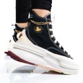 CONVERSE, SNEAKERS BLACK RUN STAR LEGACY CX PLATFORM GOLD CHAIN