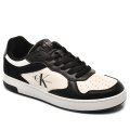 CALVIN KLEIN JEANS CK BASKET CUPSOLE LOW L, PANTOFI SPORT WHITE BLACK