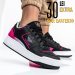 Adidas forum bold, pantofi sport black pink
