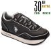 U.s. polo assn, pantofi sport black nobil012