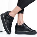 U.S. POLO ASSN, SNEAKERS DAMA BLACK ANGIE001