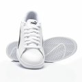 PUMA, PANTOFI SPORT BLACK WHITE PUMA SMASH V2
