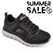 Skechers, pantofi sport black gold 232001