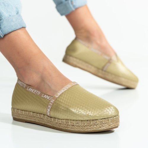Espadrile gold lspt102sd