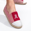ESPADRILE RED WHITE LT84201SD