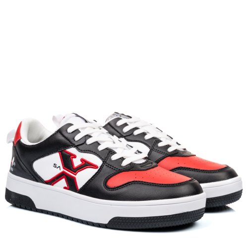 Sax, pantofi sport black piele naturala sam314725
