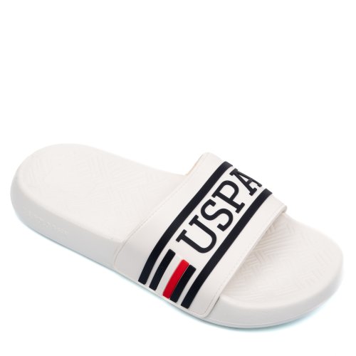 U.s. polo assn, papuci white rony