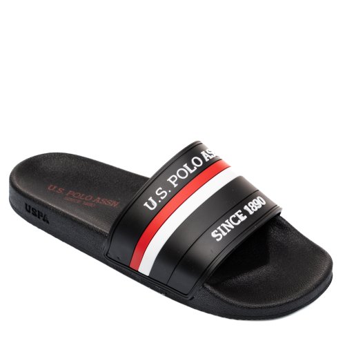 U.s. polo assn, papuci black usp002