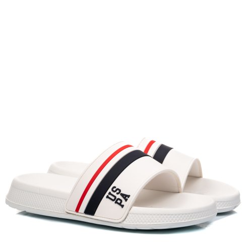 U.s. polo assn, papuci white rona