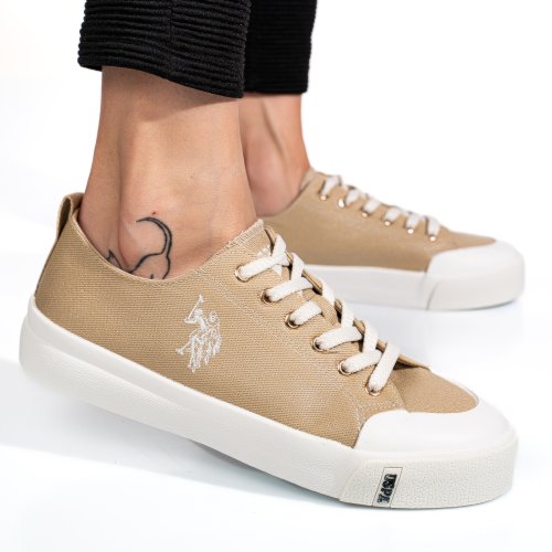 U.s. polo assn, tenisi beige illy-5fx