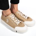 U.S. POLO ASSN, TENISI BEIGE ILLY-5FX