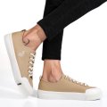 U.S. POLO ASSN, TENISI BEIGE ILLY-5FX