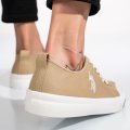 U.S. POLO ASSN, TENISI BEIGE ILLY-5FX