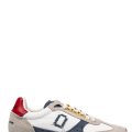MONO WAY, PANTOFI SPORT ALBI PIELE NATURALA INTOARSA RIDER