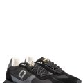 MONO WAY, PANTOFI SPORT NEGRI PIELE NATURALA INTOARSA RIDER