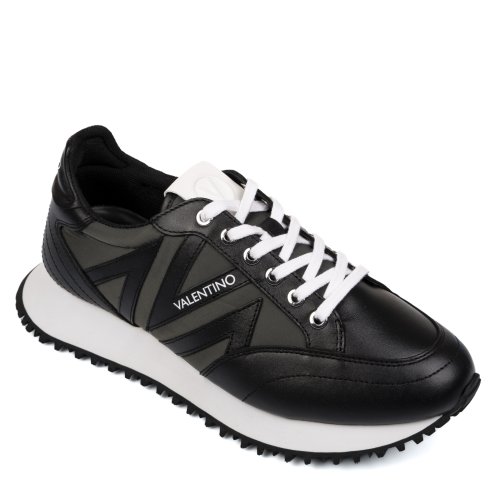 Valentino, pantofi sport negri piele naturala 9ve5d2804