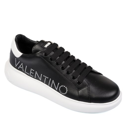 Valentino, pantofi sport negri piele naturala 9ve5b2302