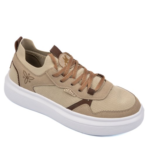 U.s. grand polo, pantofi sport beige gpm21280m