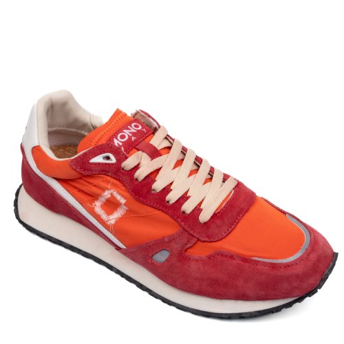 Mono way, pantofi sport red piele naturala intoarsa rider 88