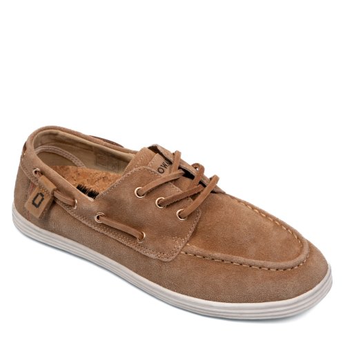 Mono way, mocasini taupe piele naturala intoarsa goa 173