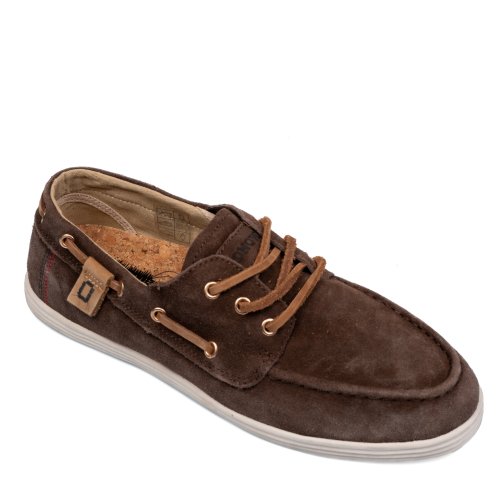 Mono way, mocasini brown piele naturala intoarsa goa 233