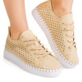 ENRICO COVERI, PANTOFI GOLD ECW514B66