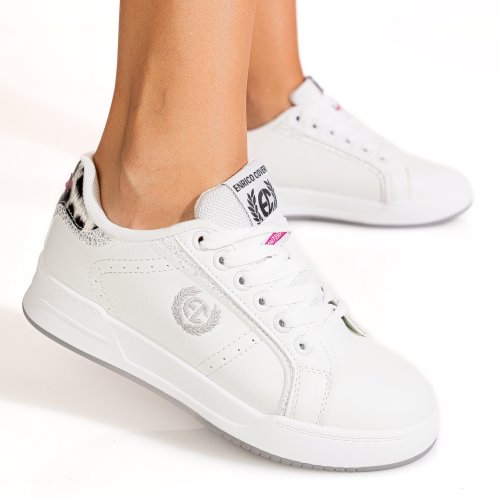 Enrico coveri, pantofi sport white ejw616d78