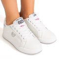 ENRICO COVERI, PANTOFI SPORT WHITE EJW616D78