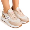 ENRICO COVERI, PANTOFI SPORT BEIGE EJW616D30
