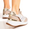 ENRICO COVERI, PANTOFI SPORT BEIGE EJW616D30