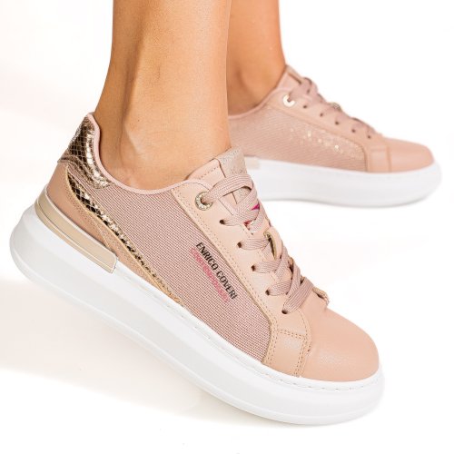Enrico coveri, pantofi sport nude ejw616d20