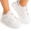 ENRICO COVERI, PANTOFI SPORT WHITE EJW616D85