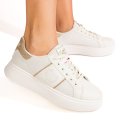 ENRICO COVERI, PANTOFI SPORT BEIGE EJW616D85