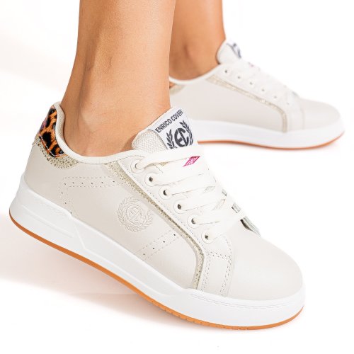 Enrico coveri, pantofi sport beige ejw616d78