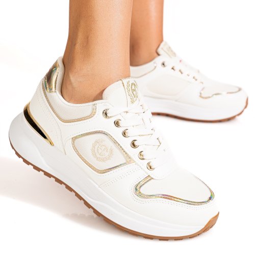 Enrico coveri, pantofi sport white ejw616d32