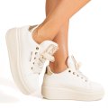 ENRICO COVERI, PANTOFI SPORT BEIGE EJW616D45