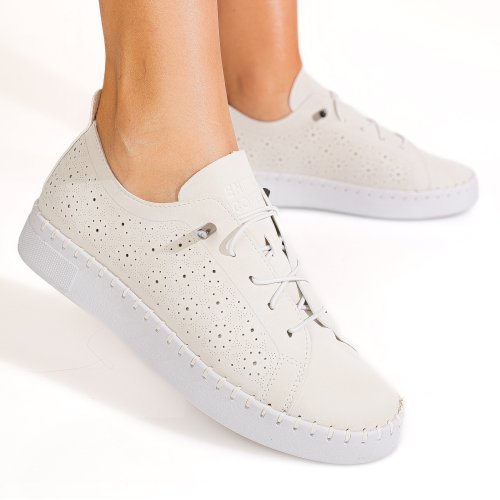 Enrico coveri, pantofi white ecw514b65