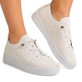 ENRICO COVERI, PANTOFI WHITE ECW514B65