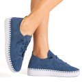 ENRICO COVERI, PANTOFI BLUE ECW514B65