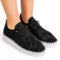 ENRICO COVERI, PANTOFI BLACK ECW514B65