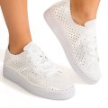 ENRICO COVERI, PANTOFI WHITE ECW514B66