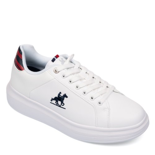 U.s. grand polo, pantofi sport white red gpm21135l