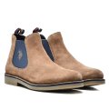 U.S. POLO ASSN, GHETE TAUPE SUEDE MUST-001