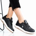 U.S. POLO ASSN, PANTOFI SPORT BLACK ZEUS