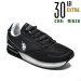 U.s. polo assn, pantofi sport black nobil-003c
