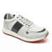U.s. polo assn, pantofi sport white piele naturala brown novak-001