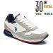 U.s. polo assn, pantofi sport white nobil-003